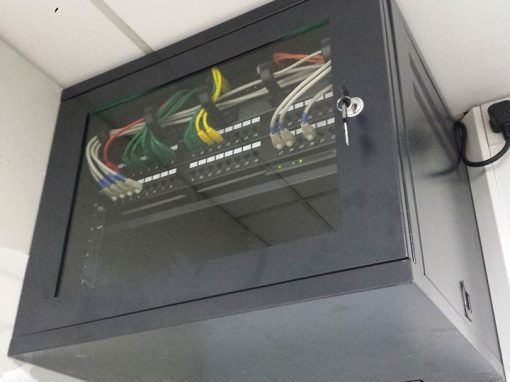 Network Cabinet Install