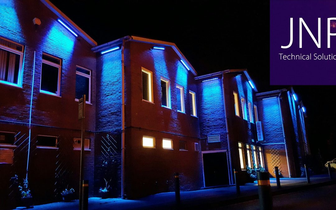 Exterior LED lighting added to Lordswood Leisure Centre