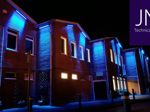 Exterior LED lighting added to Lordswood Leisure Centre